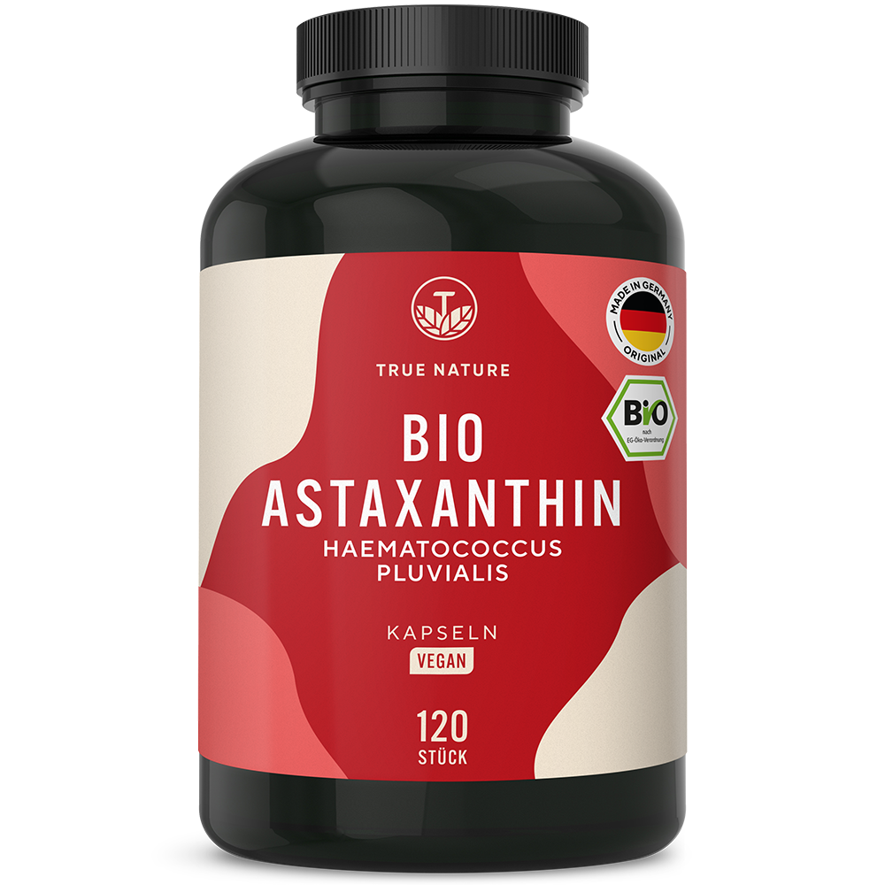 Bio Astaxanthin Kapseln Gesundheit & Schönheit > Vitamine & Nahrungsergänzungsmittel > Pflanzliche & Algenpräparate > Carotinoide > Astaxanthin Nahrungsergänzungsmittel > Bio Astaxanthin Kapseln True Nature 2 Monate