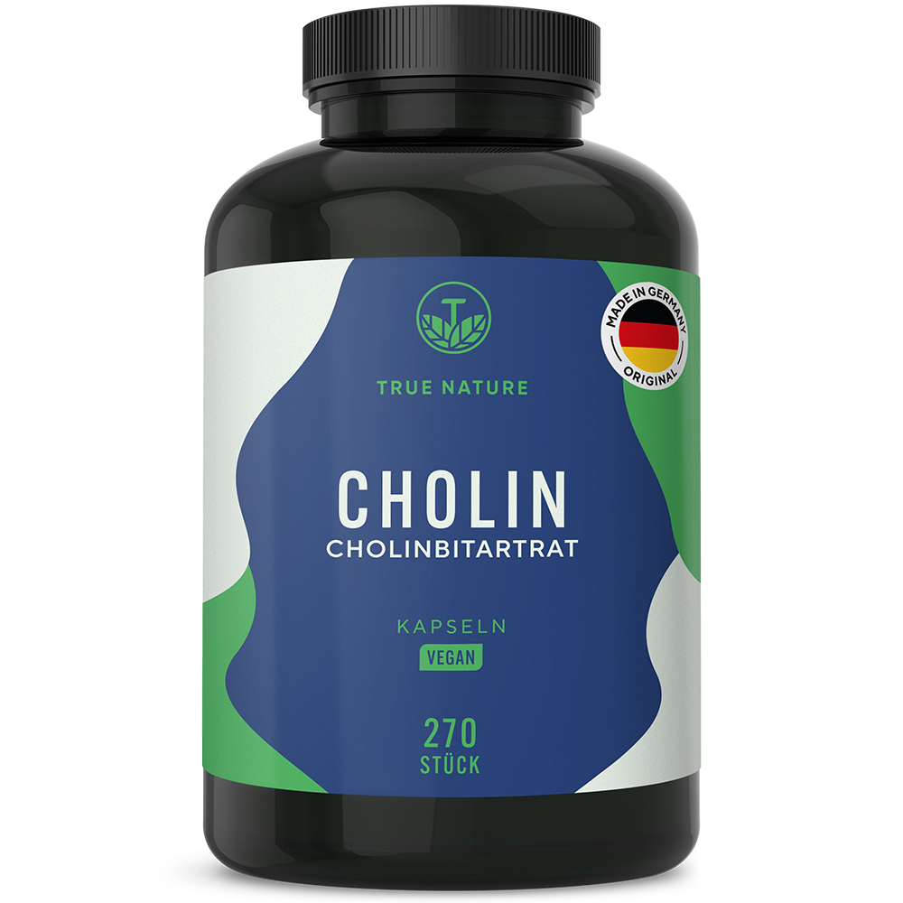Cholin Bitartrat Kapseln Vitamine & Nahrungsergänzungsmittel True Nature 1 Stück