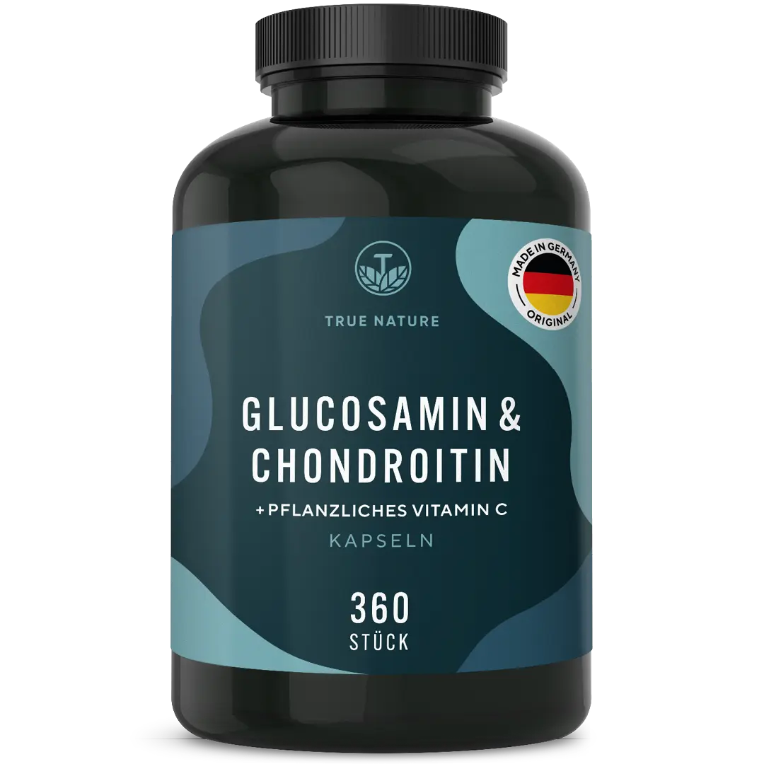TEST_NIKOLAY Glucosamin Chondroitin hochdosierte Kapseln free True Nature 1 Stück 360 Kapseln