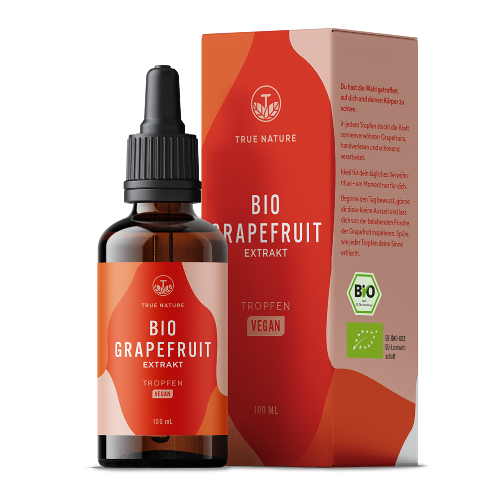 Bio Grapefruitkernextrakt Tropfen Vitamine & Nahrungsergänzungsmittel True Nature 1 Stück