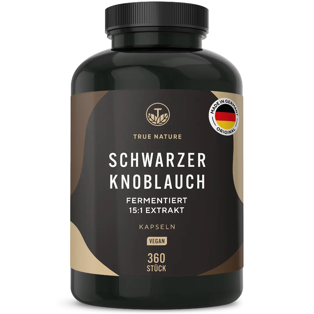 Schwarzer Knoblauch Extrakt Kapseln Vitamine & Nahrungsergänzungsmittel True Nature 1 Stück