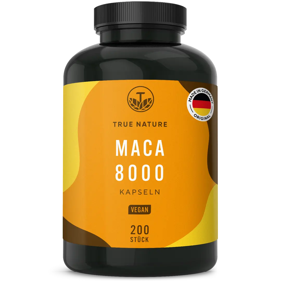 Maca 8000 Gold Kapseln True Nature 1 Stück