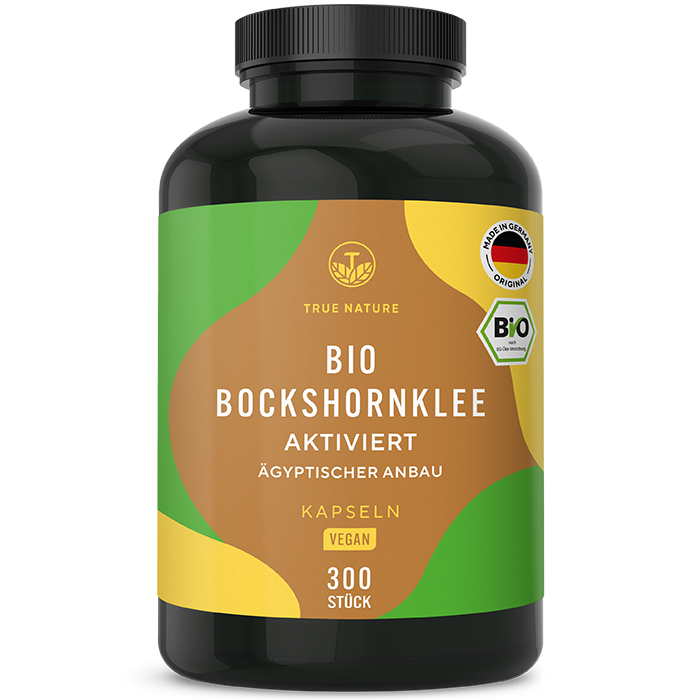 Bio Bockshornklee aktivierte Kapseln True Nature 1 Stück 300 Kapseln