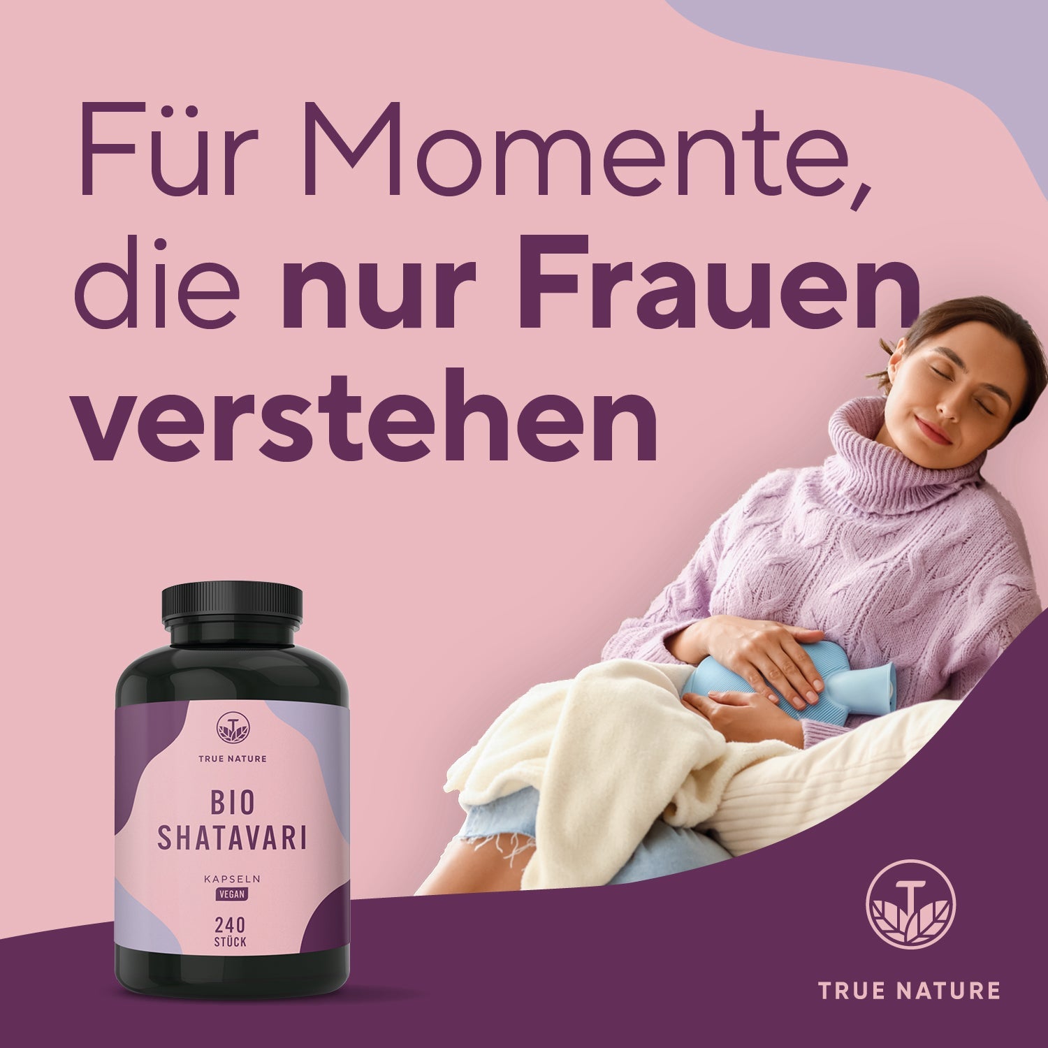 Bio Shatavari Kapseln Vitamine & Nahrungsergänzungsmittel True Nature