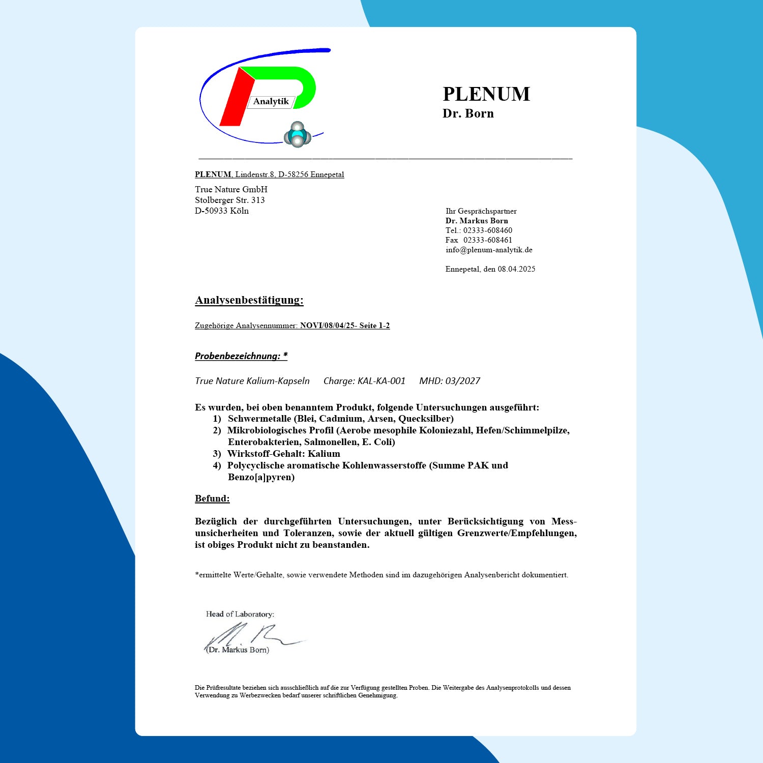 Kalium Kapseln - Kaliumcitrat Gesundheit & Schönheit > Gesundheitsversorgung > Nahrungsergänzungsmittel True Nature