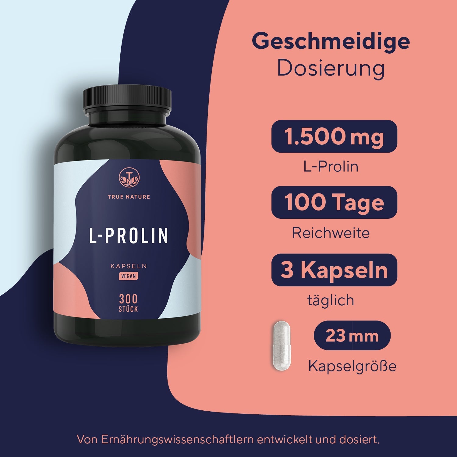 L-Prolin Kapseln True Nature