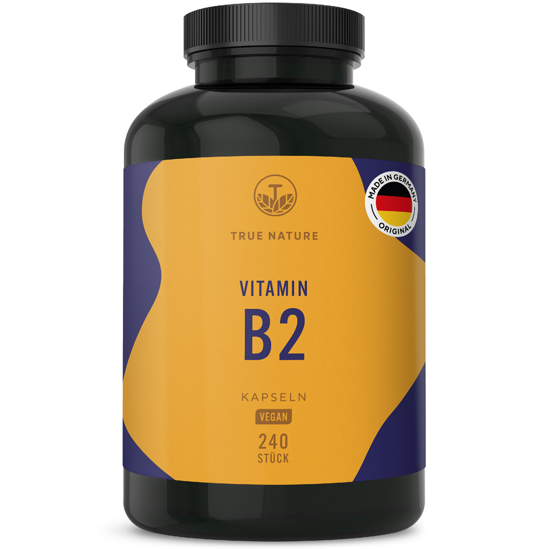 Vitamin B2 (Riboflavin) Kapseln Vitamine & Nahrungsergänzungsmittel True Nature 1 Stück