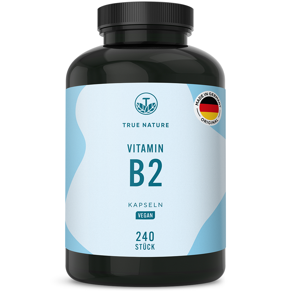 Vitamin B2 (Riboflavin) Kapseln Vitamine & Nahrungsergänzungsmittel True Nature 1 Stück