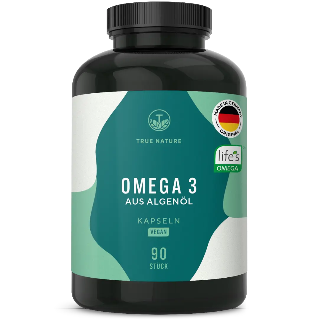 Omega 3 Kapseln - Vegan aus Algenöl Vitamine & Nahrungsergänzungsmittel True Nature 1 Stück