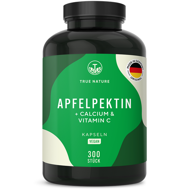 Apfelpektin mit Calcium & Vitamin C Gesundheit & Schönheit > Gesundheitsversorgung > Nahrungsergänzungsmittel True Nature 50 Tage