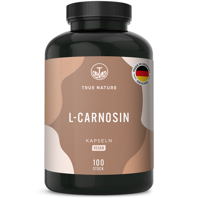 L-Carnosin Kapseln Vitamine & Nahrungsergänzungsmittel True Nature 50 Tage