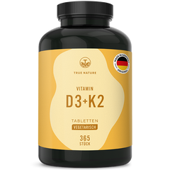 Vitamin D3 + K2 Tabletten