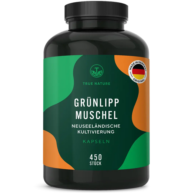Grünlippmuschel Kapseln Gesundheit > Vitamine & Nahrungsergänzungsmittel > Sport & Gelenke > Tierische Nahrungsergänzungsmittel > Grünlippmuschel Kapseln True Nature 4 Monate