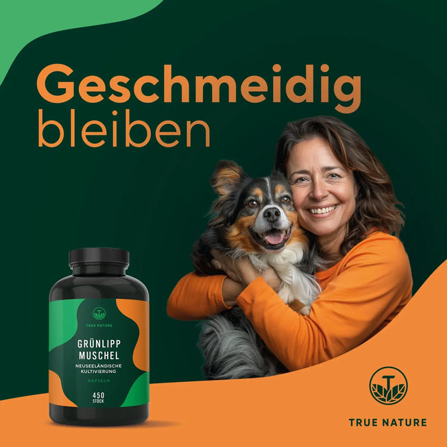 Grünlippmuschel Kapseln Gesundheit > Vitamine & Nahrungsergänzungsmittel > Sport & Gelenke > Tierische Nahrungsergänzungsmittel > Grünlippmuschel Kapseln True Nature