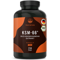 Bio Ashwagandha KSM 66 Extrakt Kapseln Gesundheit > Vitamine & Nahrungsergänzungsmittel > Körper & Balance > Pflanzliche Nahrungsergänzungsmittel > Ashwagandha Extrakte > Bio Ashwagandha KSM-66 Kapseln True Nature 3.5 Monate