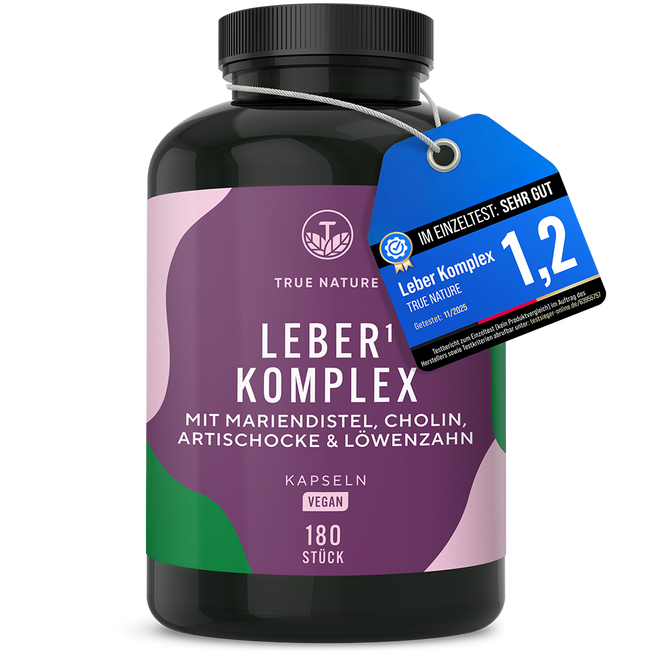 Leber¹ Komplex Kapseln Gesundheit & Schönheit > Nahrungsergänzung > Leberunterstützung True Nature 3 Monate