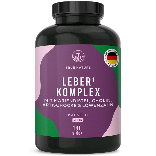 Leber¹ Komplex Kapseln Gesundheit & Schönheit > Nahrungsergänzung > Leberunterstützung True Nature 3 Monate