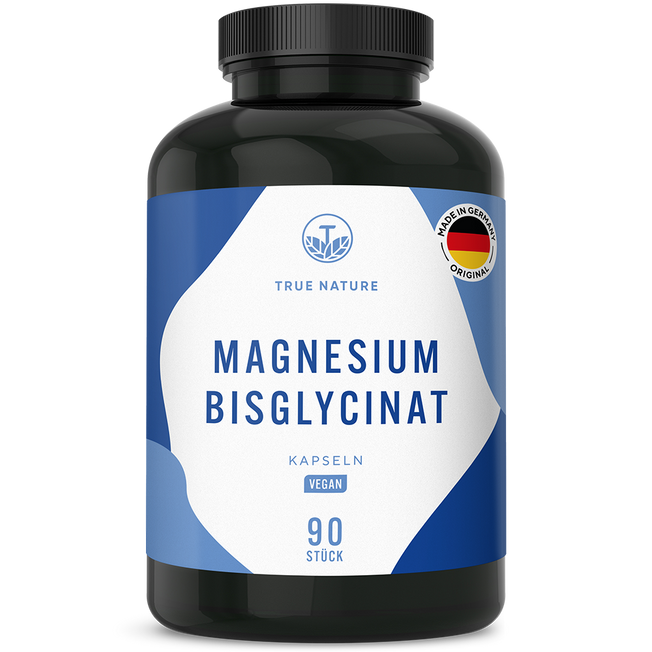 Magnesium Bisglycinat Kapseln Gesundheit & Schönheit > Vitamine & Nahrungsergänzungsmittel > Sport & Gelenke > Elektrolyte & Mineralstoffe > Magnesium Nahrungsergänzungsmittel > Magnesium Bisglycinat Kapseln True Nature