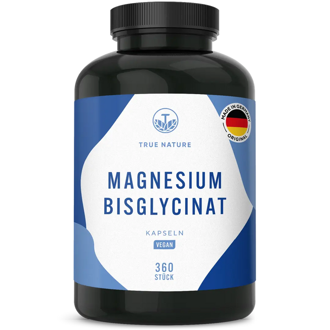 Magnesium Bisglycinat Kapseln Gesundheit & Schönheit > Vitamine & Nahrungsergänzungsmittel > Sport & Gelenke > Elektrolyte & Mineralstoffe > Magnesium Nahrungsergänzungsmittel > Magnesium Bisglycinat Kapseln True Nature 8 Monate