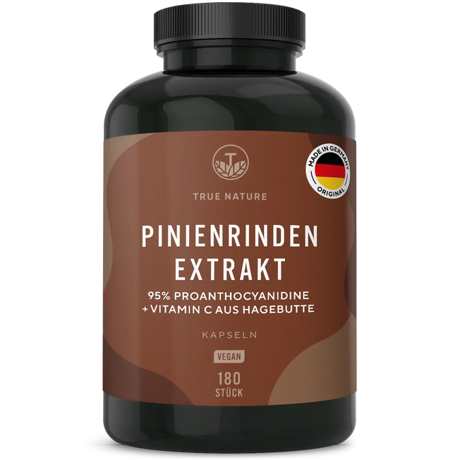 Pinienrindenextrakt hochdosierte Kapseln Vitamine & Nahrungsergänzungsmittel True Nature 6 Monate