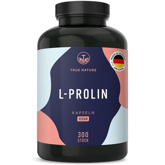 L-Prolin Kapseln True Nature 100 Tage