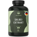 Salbei Extrakt Kapseln Vitamine & Nahrungsergänzungsmittel True Nature 6 Monate