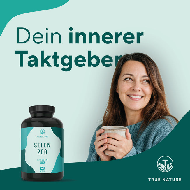 Selen Kapseln Gesundheit & Schönheit > Vitamine & Nahrungsergänzungsmittel > Mineralstoffe & Spurenelemente > Selen > Selen Kapseln True Nature