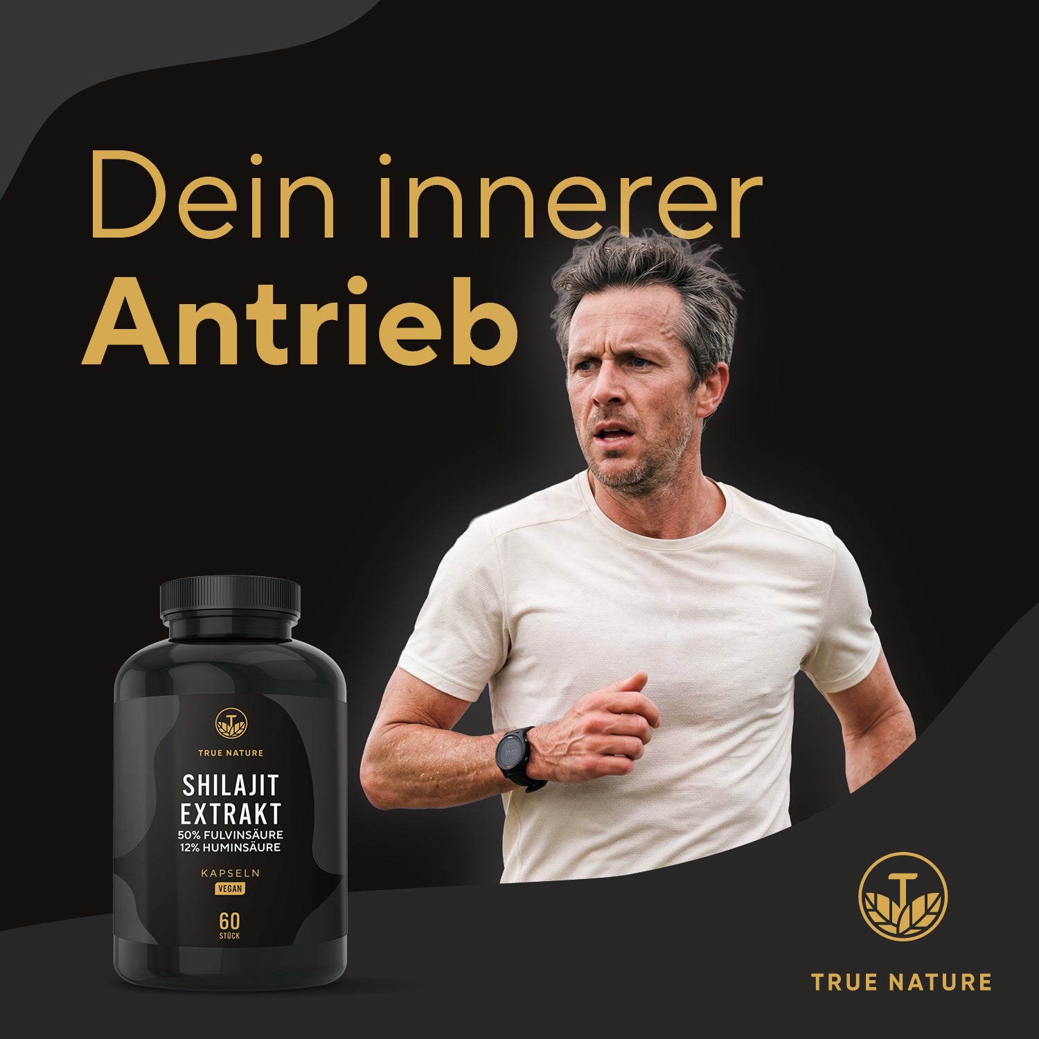 Shilajit Extrakt Kapseln Gesundheit & Schönheit > Vitamine & Nahrungsergänzungsmittel > Energie & Vitalität > Pflanzliche Adaptogene > Shilajit Nahrungsergänzungsmittel > Shilajit Extrakt Kapseln True Nature