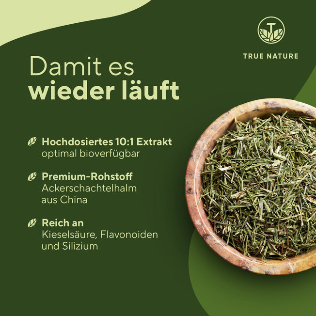 Ackerschachtelhalm Vitamine & Nahrungsergänzungsmittel True Nature   