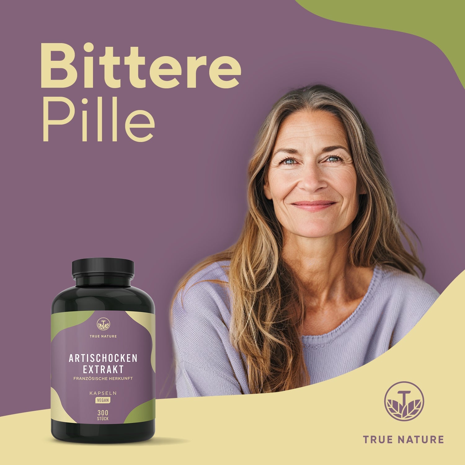Artischocken Extrakt Kapseln Vitamine & Nahrungsergänzungsmittel True Nature