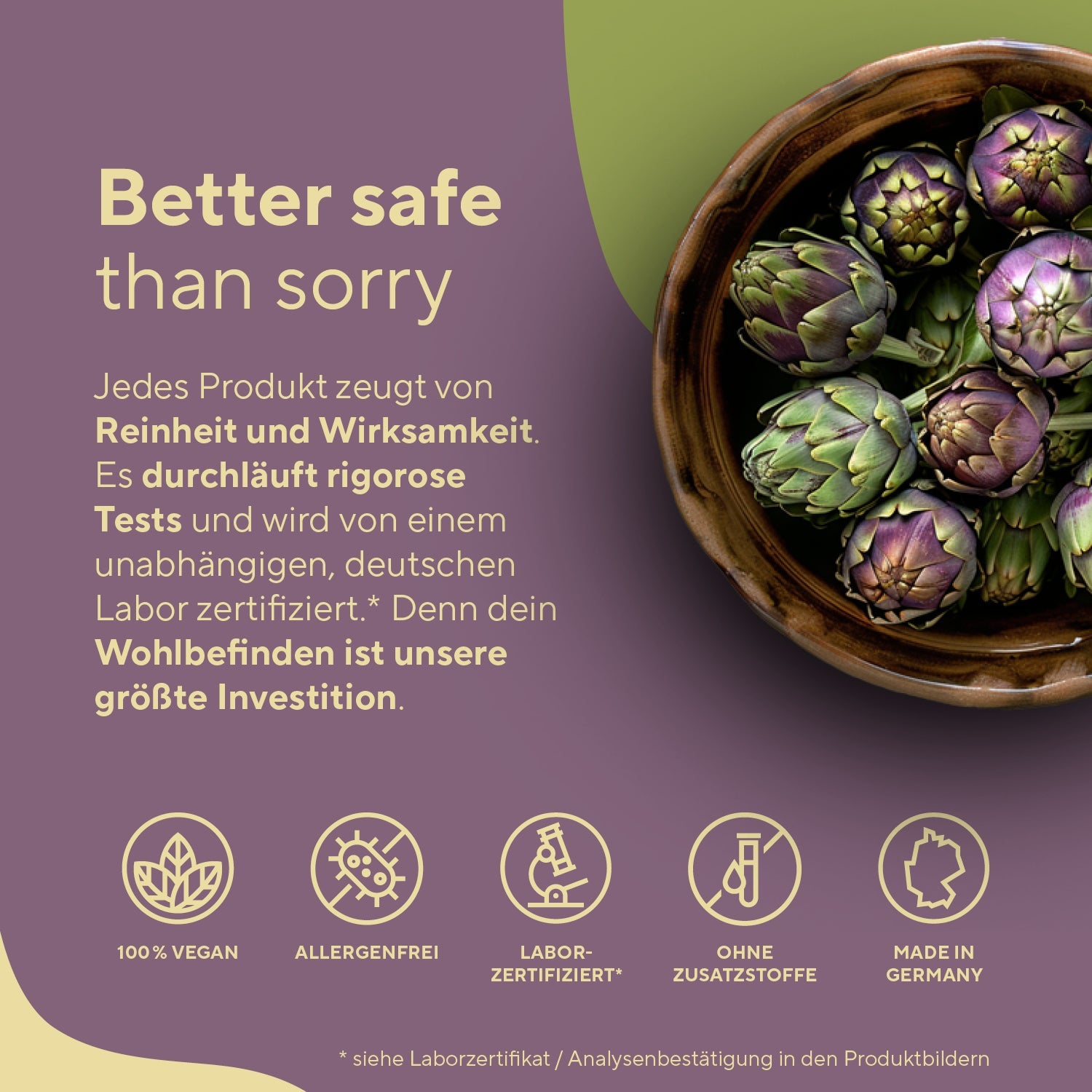 Artischocken Extrakt Kapseln Vitamine & Nahrungsergänzungsmittel True Nature