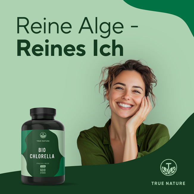 Bio Chlorella Presslinge Vitamine & Nahrungsergänzungsmittel True Nature