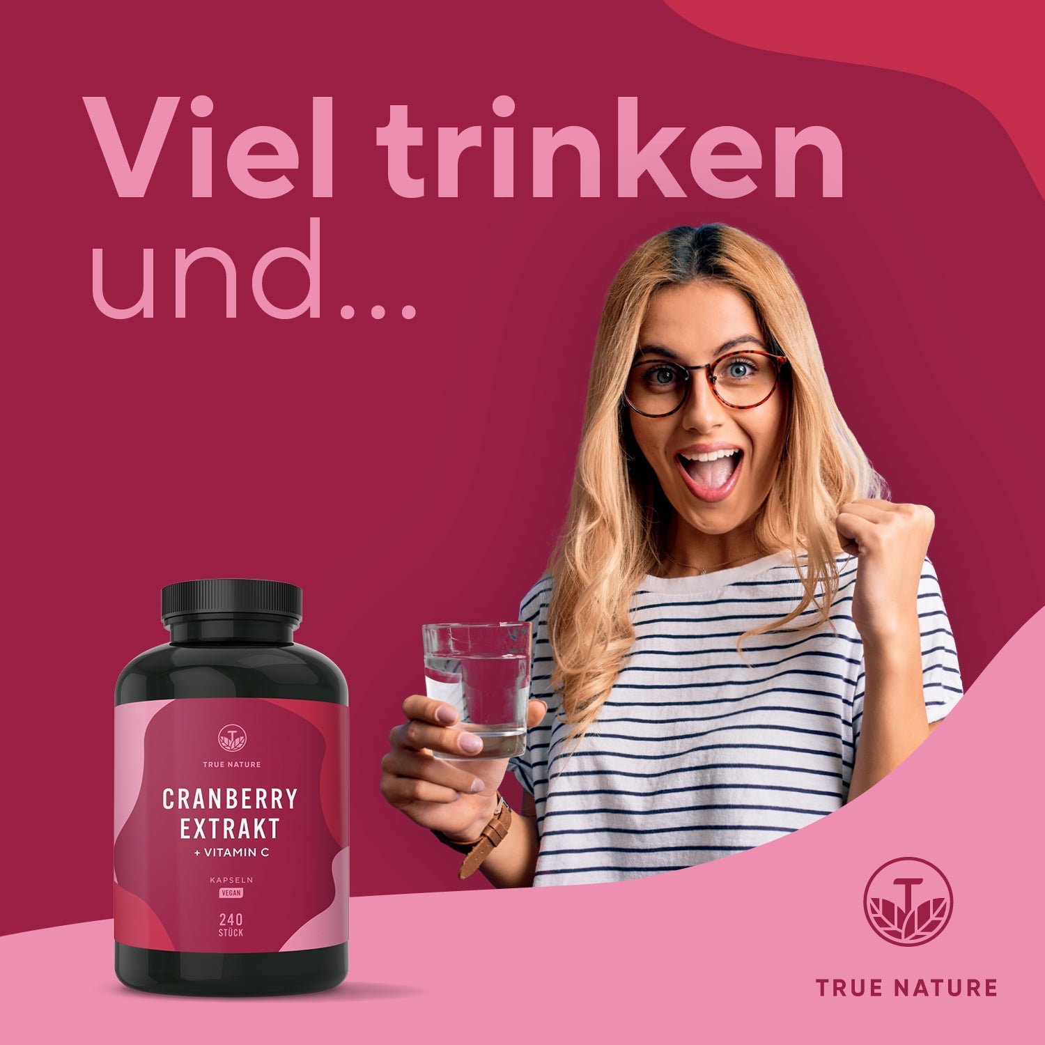 Cranberry Extrakt Kapseln Vitamine & Nahrungsergänzungsmittel True Nature