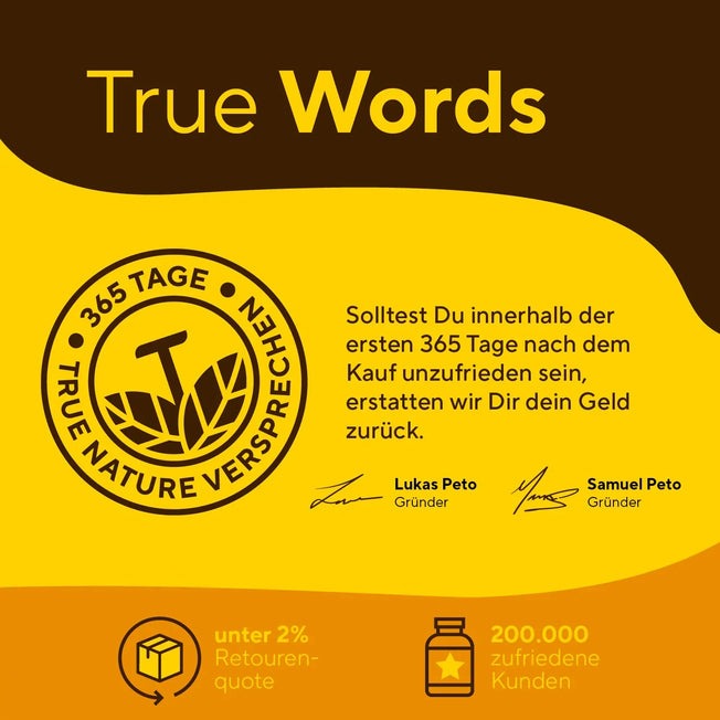 Maca 8000 Gold Kapseln  True Nature   