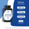 Magnesium Bisglycinat Kapseln Gesundheit & Schönheit > Vitamine & Nahrungsergänzungsmittel > Sport & Gelenke > Elektrolyte & Mineralstoffe > Magnesium Nahrungsergänzungsmittel > Magnesium Bisglycinat Kapseln True Nature