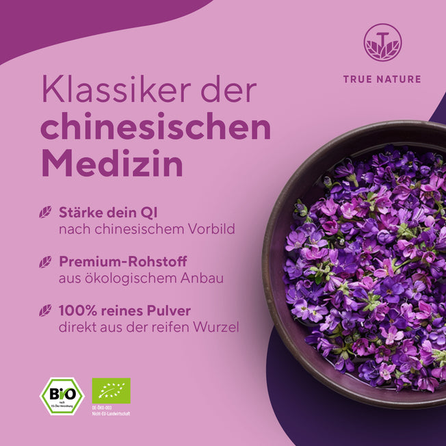 Bio Astragalus Kapseln Vitamine & Nahrungsergänzungsmittel True Nature   