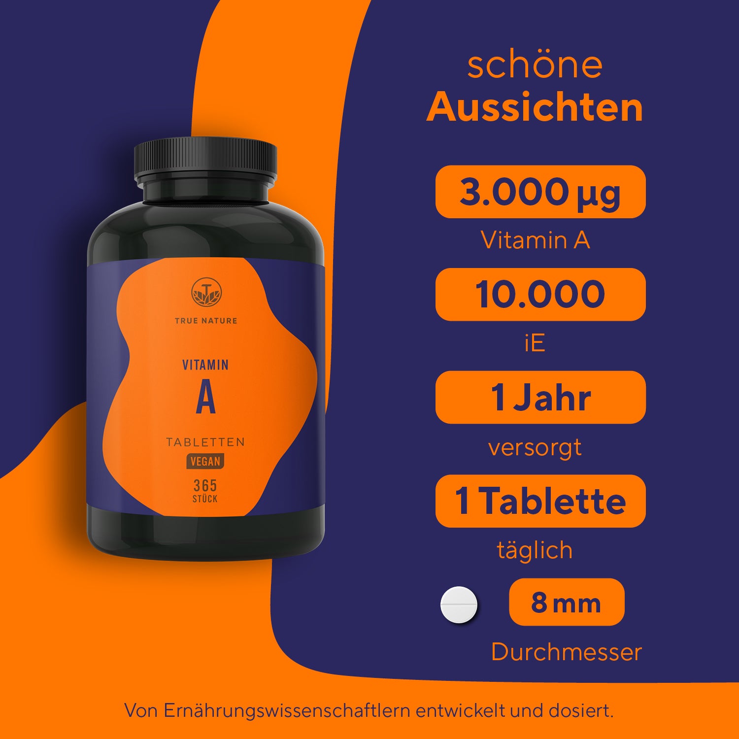 Vitamin A Vitamine & Nahrungsergänzungsmittel True Nature