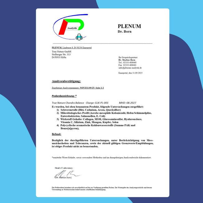 Chondro Balance Pulver Gesundheit & Schönheit > Gesundheitsversorgung > Nahrungsergänzungsmittel True Nature