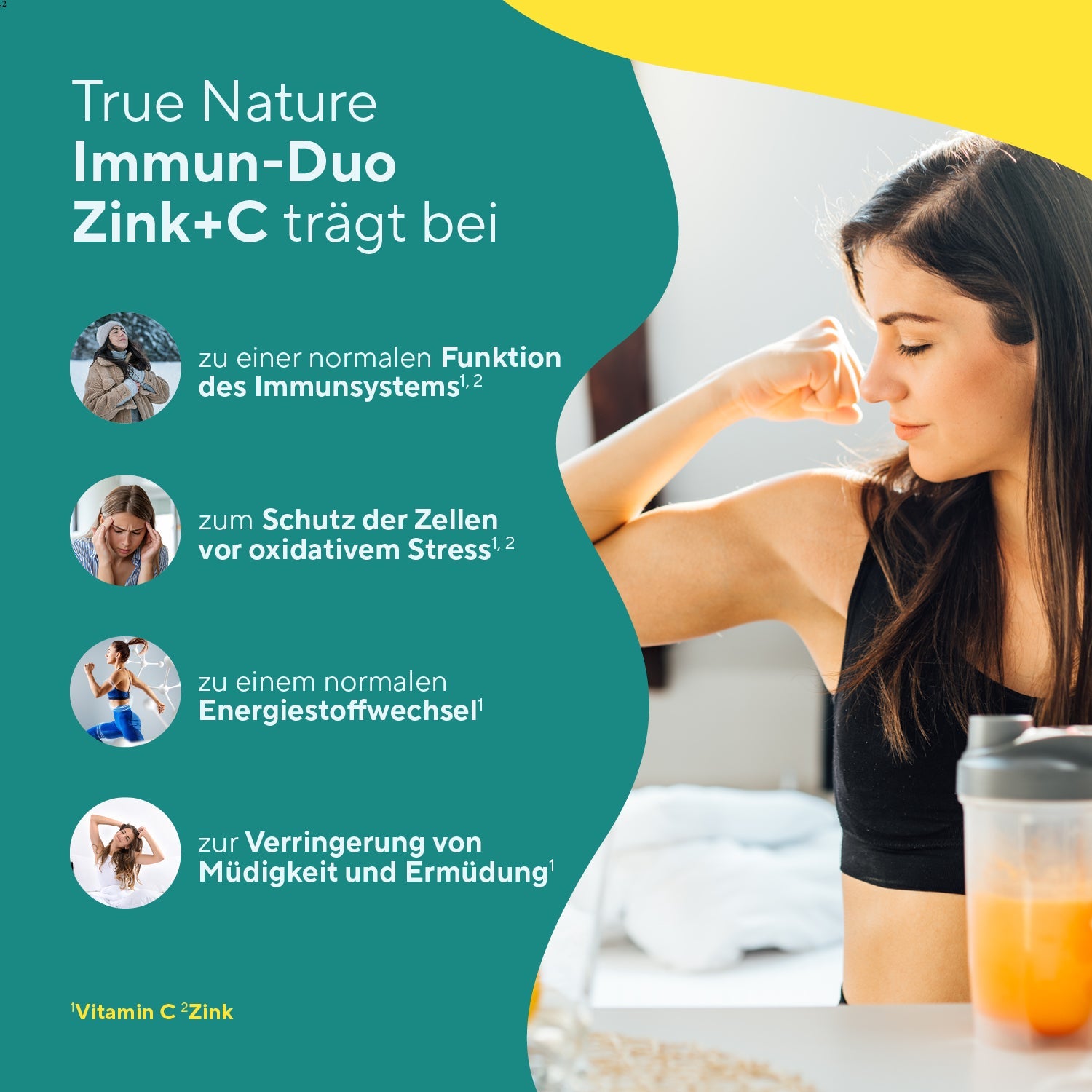 Immun-Duo Zink+C True Nature