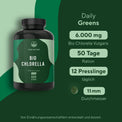 Bio Chlorella Presslinge Vitamine & Nahrungsergänzungsmittel True Nature