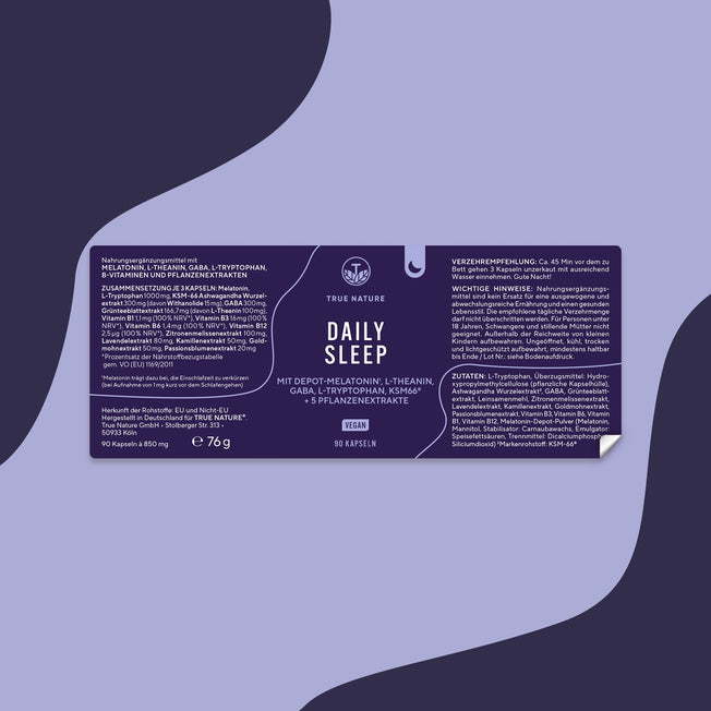 Daily Sleep Schlafkapseln True Nature
