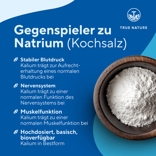 Kalium Kapseln - Kaliumcitrat Gesundheit & Schönheit > Gesundheitsversorgung > Nahrungsergänzungsmittel True Nature