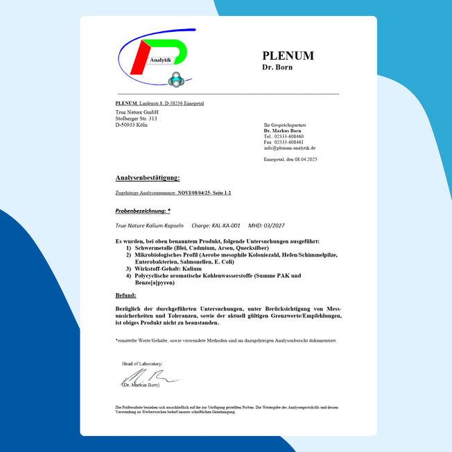 Kalium Kapseln - Kaliumcitrat Gesundheit & Schönheit > Gesundheitsversorgung > Nahrungsergänzungsmittel True Nature