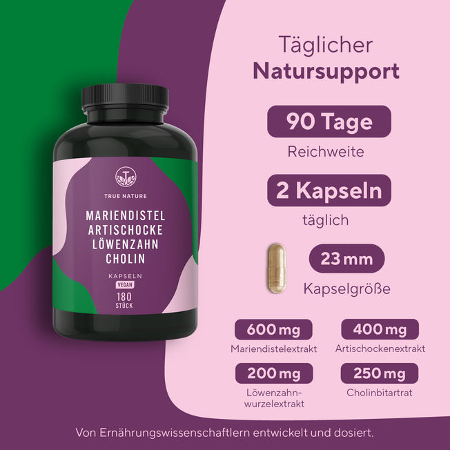 Leber¹ Komplex Kapseln Gesundheit & Schönheit > Nahrungsergänzung > Leberunterstützung True Nature