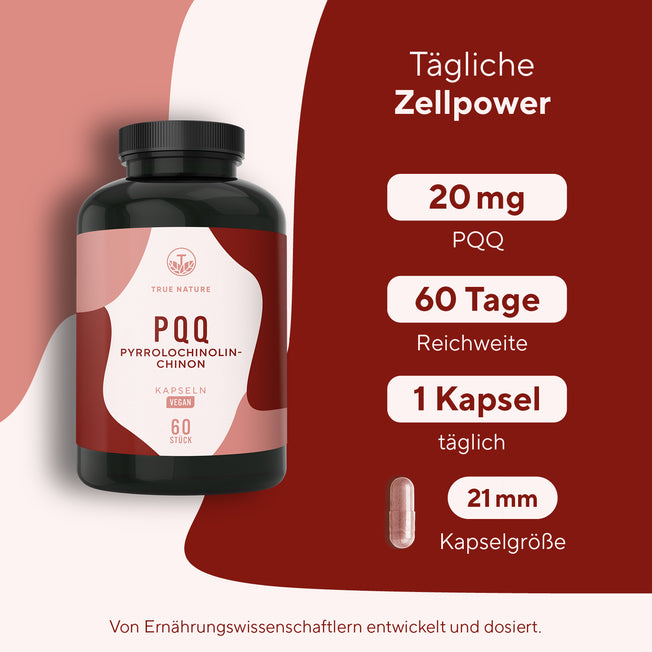 MGCPQQ® Kapseln Gesundheit & Schönheit > Gesundheitsversorgung > Nahrungsergänzungsmittel True Nature