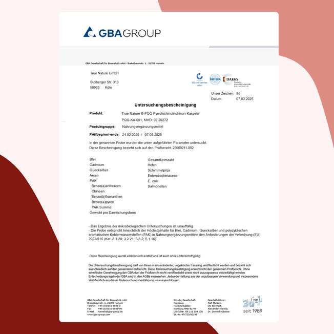 MGCPQQ® Kapseln Gesundheit & Schönheit > Gesundheitsversorgung > Nahrungsergänzungsmittel True Nature