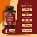 Safran Extrakt Kapseln mit Vitamin B1 & B3 Vitamine & Nahrungsergänzungsmittel True Nature