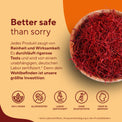 Safran Extrakt Kapseln mit Vitamin B1 & B3 Vitamine & Nahrungsergänzungsmittel True Nature
