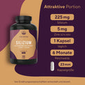 Silizium hochdosierte Kapseln Vitamine & Nahrungsergänzungsmittel True Nature