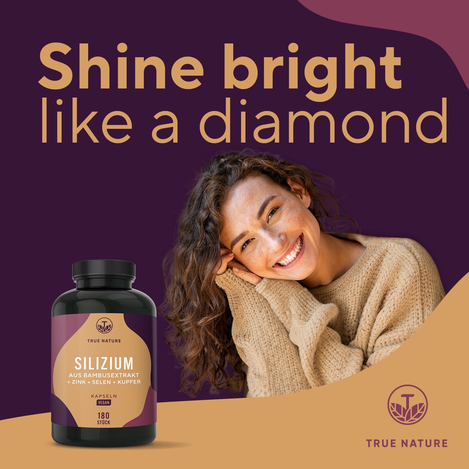 Silizium hochdosierte Kapseln Vitamine & Nahrungsergänzungsmittel True Nature